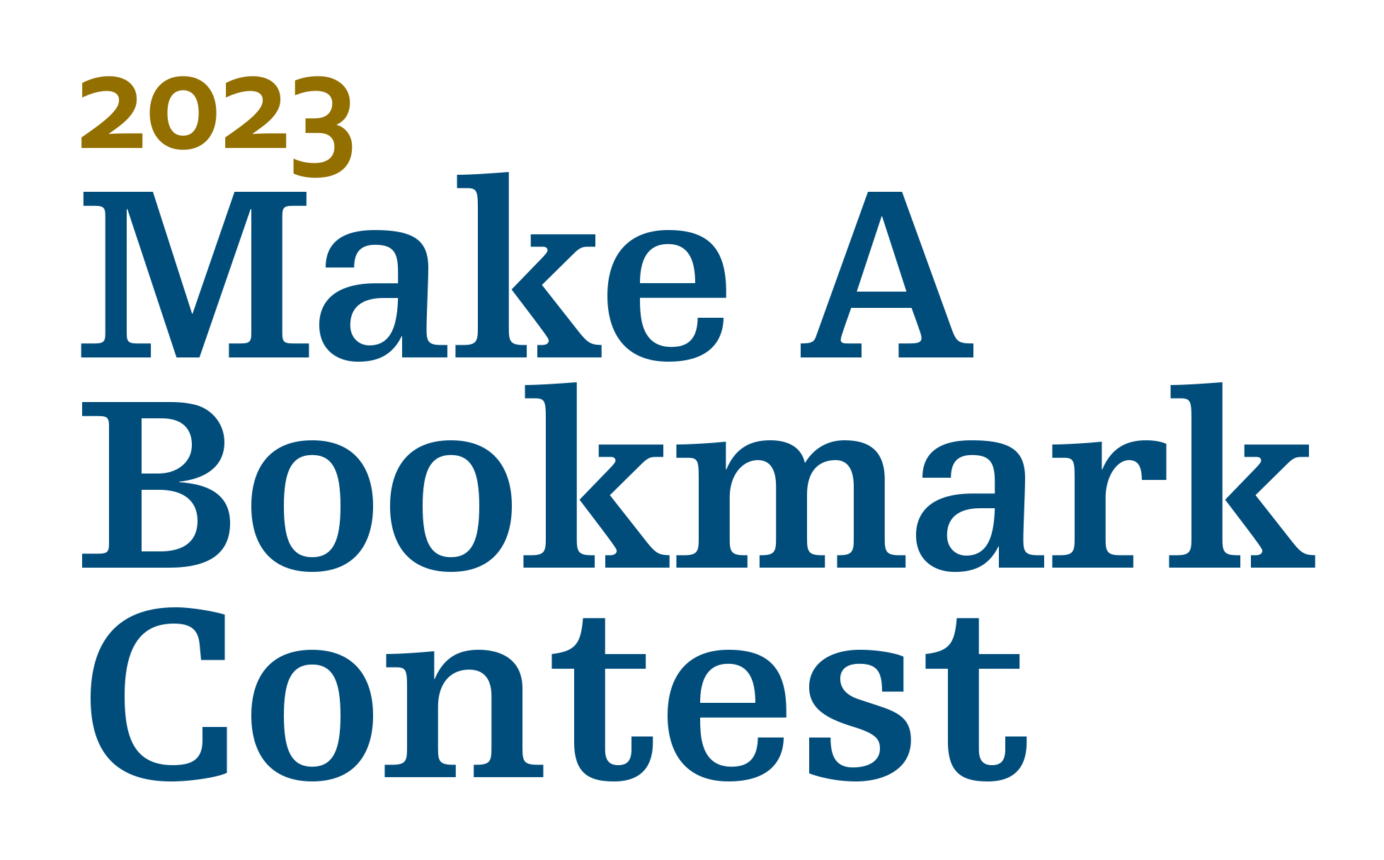 2023 Make a Bookmark Contest