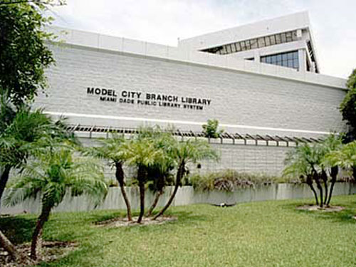 Exterior of Model City Branch