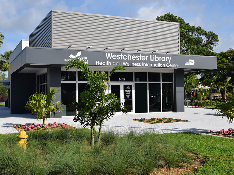 Exterior of Westchester Health & Wellness Information Center