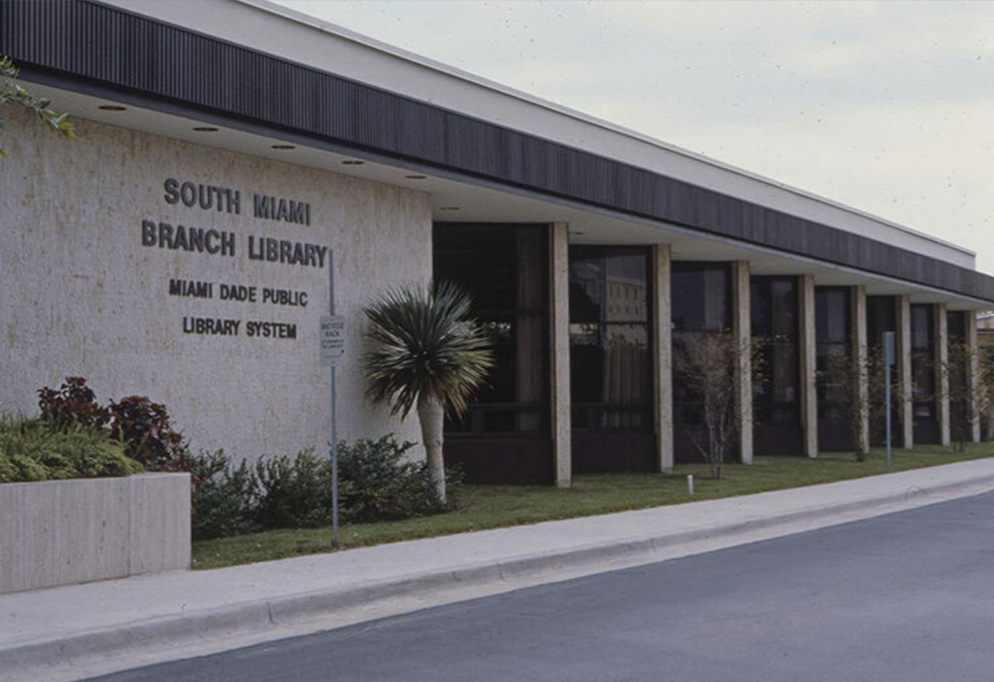 New South Miami Library Exterior