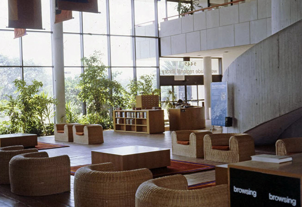 Interior of Westchester Regional Library
